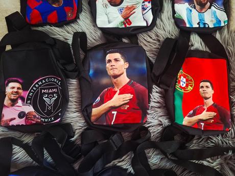Taška na bok ronaldo, messi, mbappe, yamal, bellin,