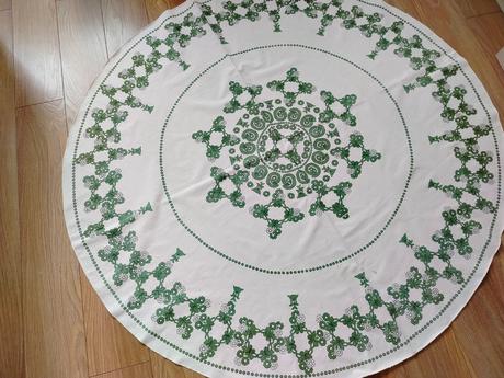 Retro obrus + obrúsky,