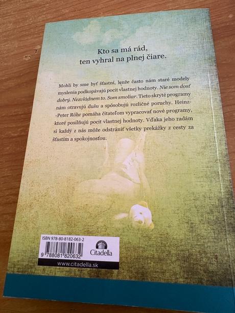 Heinz-peter rohr - nedostatocný pocit vlastnej hod, 
