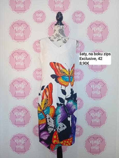 Šaty s potlačou, 42