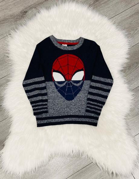Spiderman svetrík veľ. 110/116, c&a,116