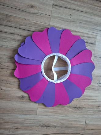 Karnevalová maska- črepníkový kvet,