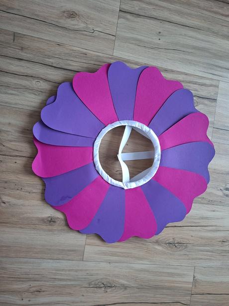 Karnevalová maska- črepníkový kvet, 