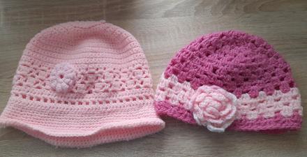 Háčkované čiapky, 