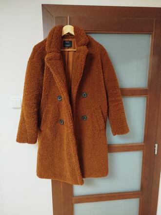 Teddy kabát, bershka,m