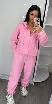 Štýlová tepláková súprava (mikina na zips + teplák,