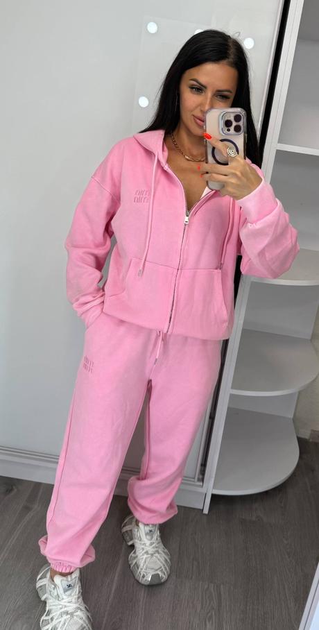 Štýlová tepláková súprava (mikina na zips + teplák, 