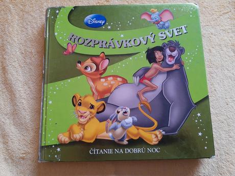 Disney rozprávkovy svet čítanie na dobrú noc,