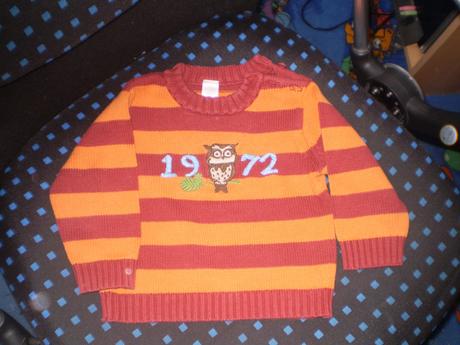 Podšité nohavice, h&m,80