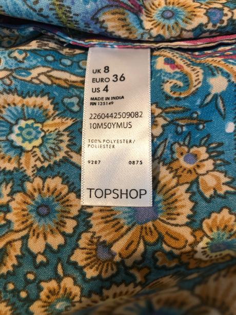 Blúzka- tunika., topshop,xs