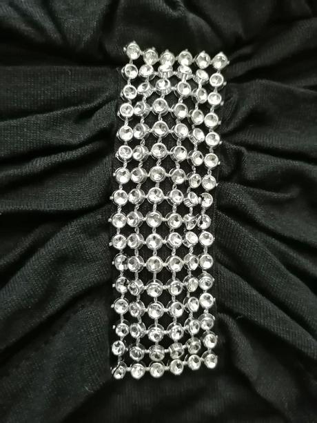 Čierny dámsky top, m