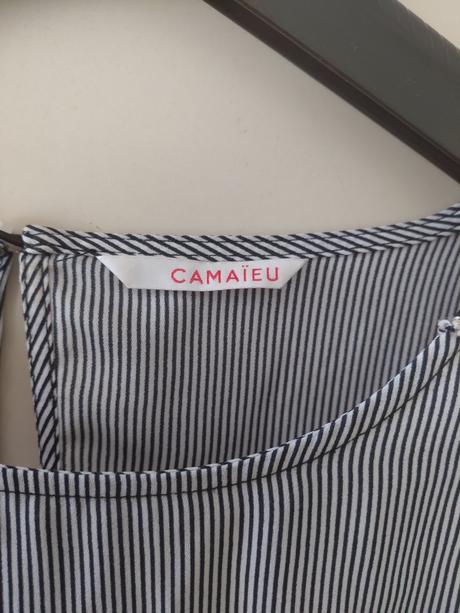 Pásikavá blúzka, camaieu,xl