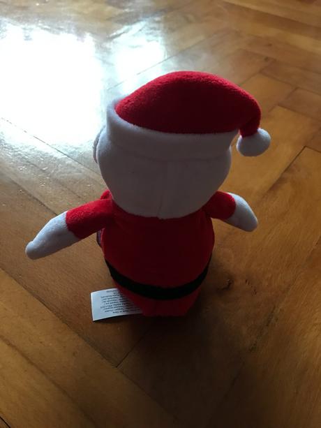 Plyšový mikuláš, santa,