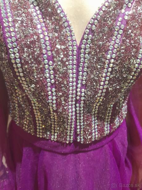 Spolocenske saty na ples, stuzkovu, s