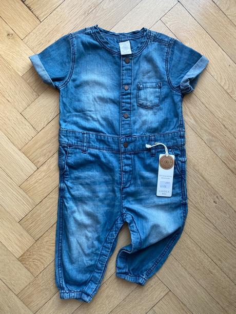 Riflovy overal lindex novy, lindex,74