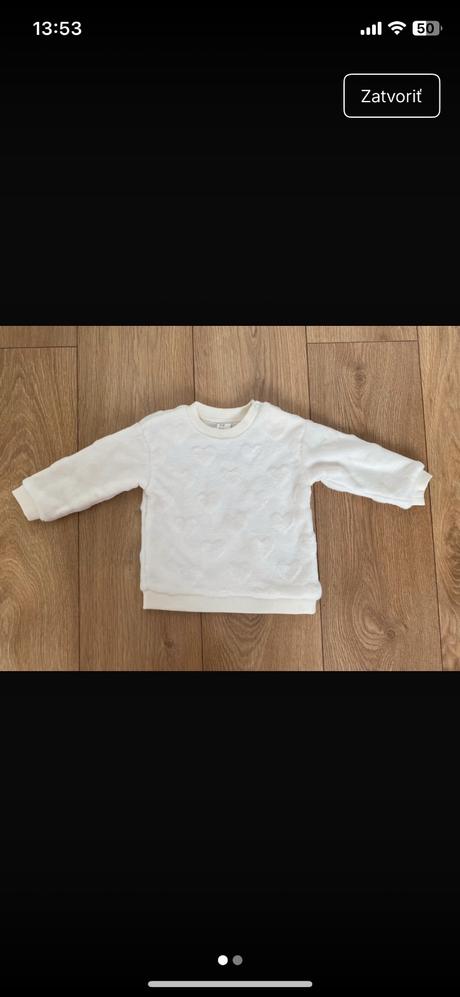 Mäkkučká mikina h&m, h&m,74