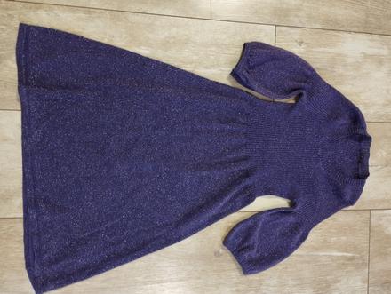 Krásne trblietavé elastické šaty, 116