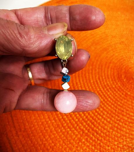 Visiace luxusné náušnice, 