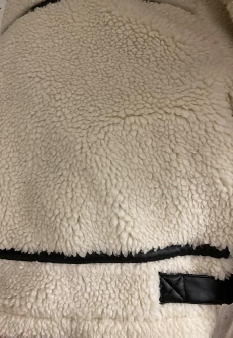 Krásna zimná kožušinová bunda, f&f,xl