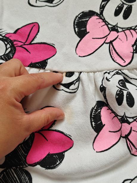 Mikinové šaty minnie 134, 134