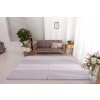 Lalalu skladacia podložka Foldaway - Pink grey