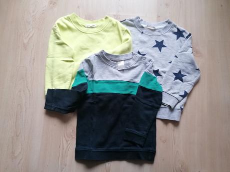 Mikina h&m velkost 92 3 kusy, h&m,92