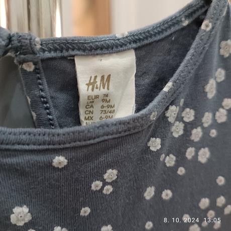 Dievčenské šatky h&m, h&m,74