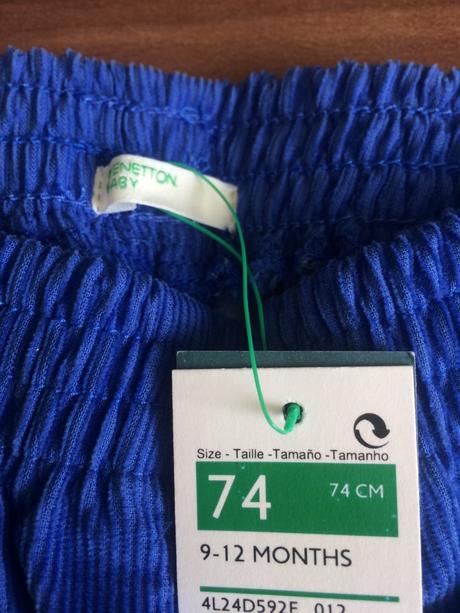 Nohavice, benetton,74