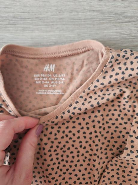 Hm tricko a leginy, h&m,98