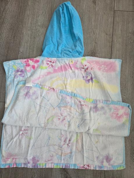 Pončo osuška na pláž detská elza/frozen, 