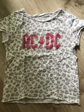 Tričko leo ac/dc. 6-8 rokov, h&m,122