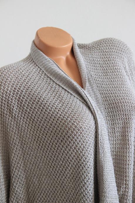 Béžovo zlatý kardigan, l, l