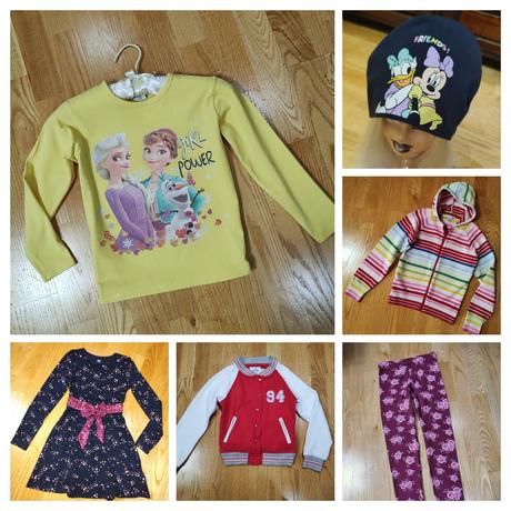 Oblečenie pre dievča 8-10 rokov (134-140), 122–134