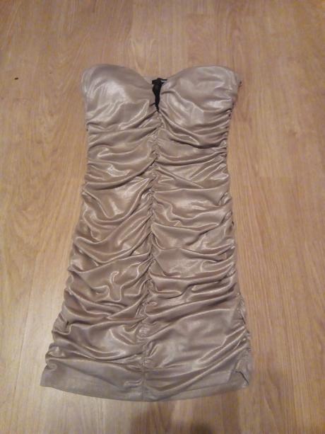 Zlate šaty tally weijl, tally weijl,s