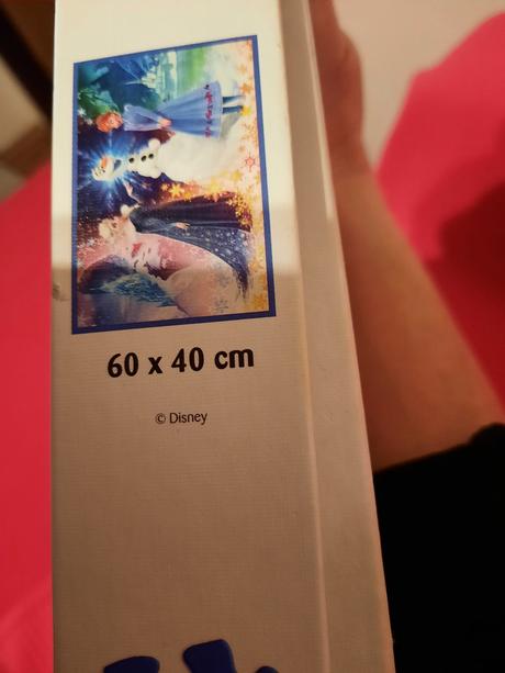 Veľké puzzle frozen, 