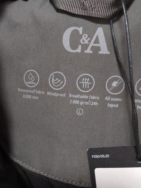 Pánska zimná bunda, c&a,l