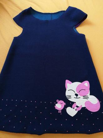 Obojstranné šaty, 98