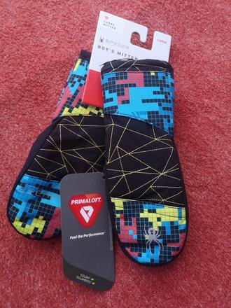 Spyder chlapčenské zimné rukavice 12-13 rokov, 152 / 158