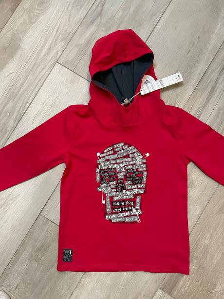 Tričko s kapucňou boboli, 122