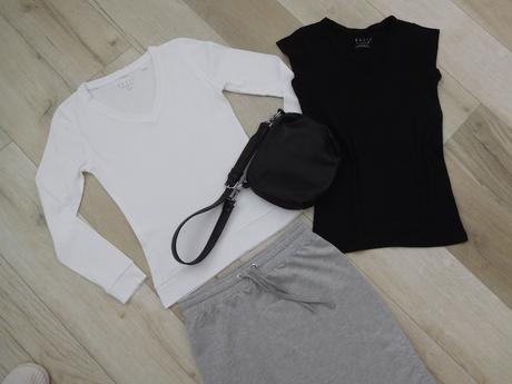 Bavlnená-sukňa tričká + kabelka,, s