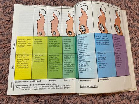 Krásna stará retro kniha péče o dítě švejcar josef, 