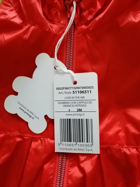 Primigino bunda 56, 1-2 m, primigi,56