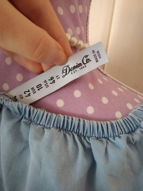 Dámsky letný denimovy overal, denim co,xl