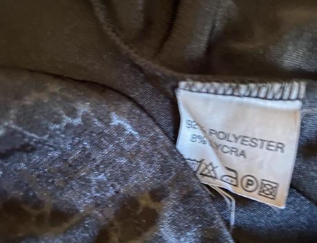 Elastické tričko so štruktúrou - potlačou v. m/l, m