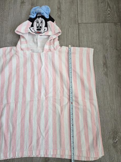 Pončo osuška na pláž detská minnie, 