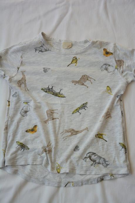 Tričko safari motív zara, zara,128