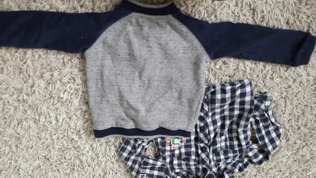 2kosela flanelka s kapucou, f&f,80