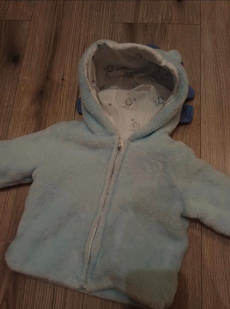 Teplá plyšová bundička, 74