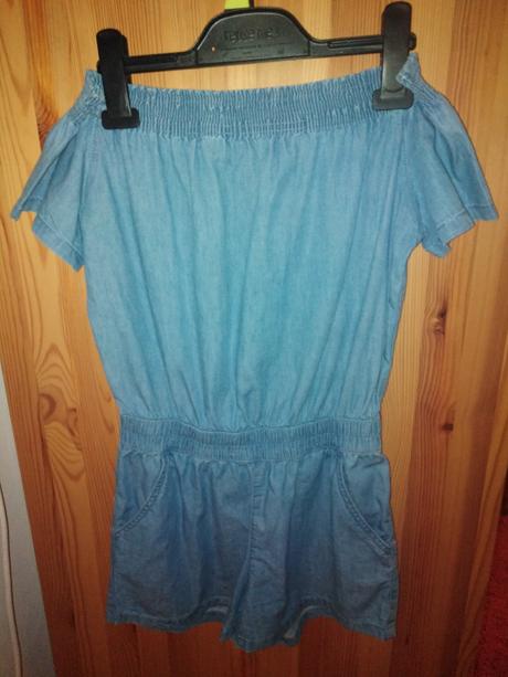 Overal riflový krátke nohavice v. 134-140, 134