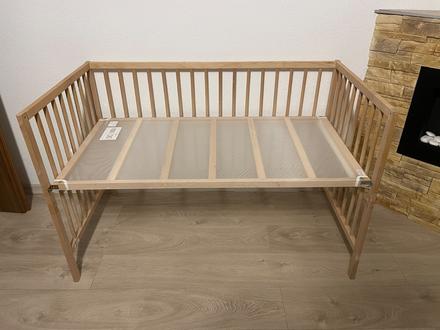 Postieľka ikea sniglar s matracom wellpur, šírka (cm): 60,dĺžka (cm): 120